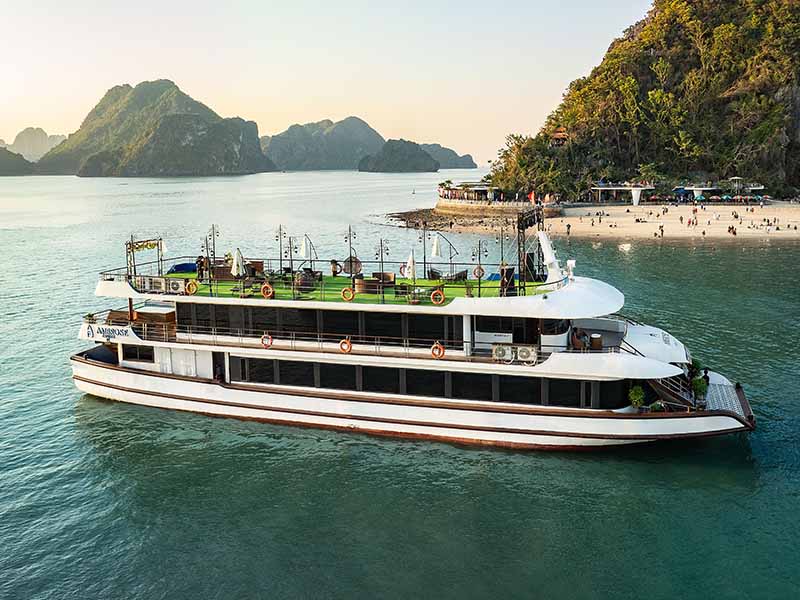Ambrose Cruise - A Modern Indochina-Style Day Cruise - Ha Long Bay