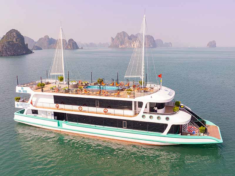 Amethyst Cruise - A Luxurious 7.5-Hour Journey - Halong Bay