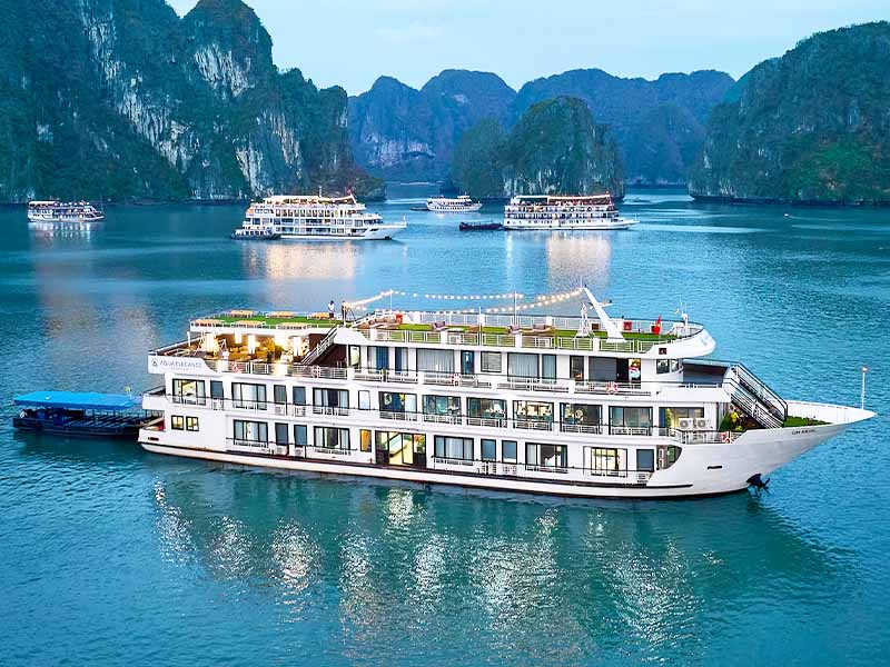 Aqua Elegance Cruise - A Perfect Modern Luxury - 2 Days 1 Night - Halong Bay
