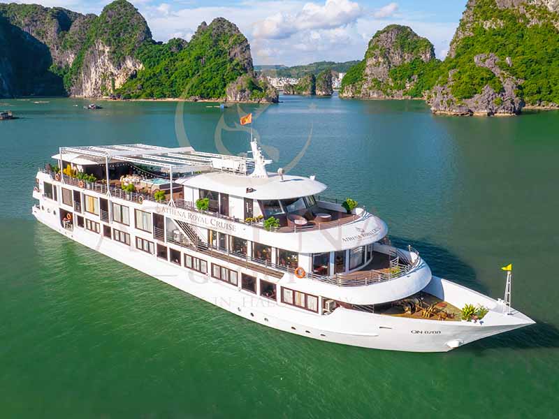 Athena Royal Cruise - Redefining 5-Star Luxury - 3 Days 2 Nights - Halong Bay