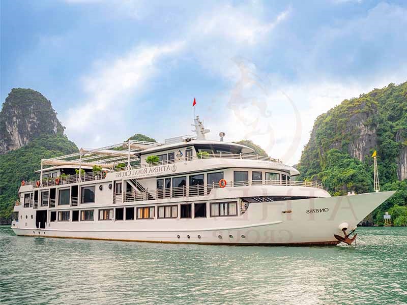 Athena Royal Cruise - The Ultimate 5-Star Cruise - 2 Days 1 Night - Halong Bay