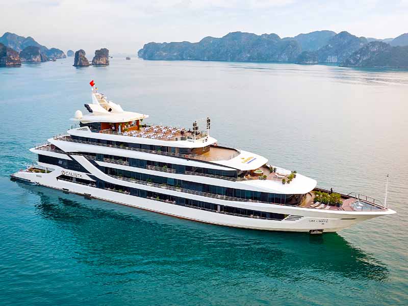 Calista Cruise - 5-Star Elegance on the Water - 2 Days 1 Night - Halong Bay