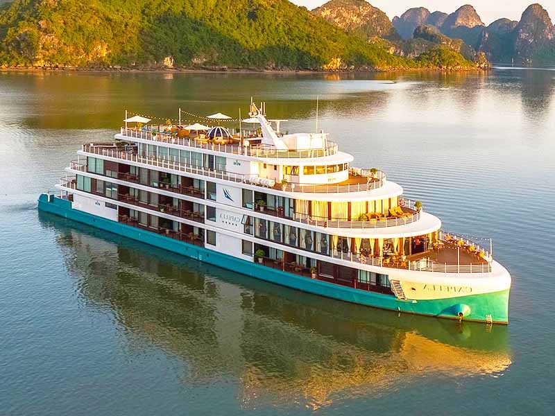 Capella Cruise - The Most Brilliant Cruise in Gulf of Tonkin - 2 Days 1 Night - Halong Bay & Lanha Bay