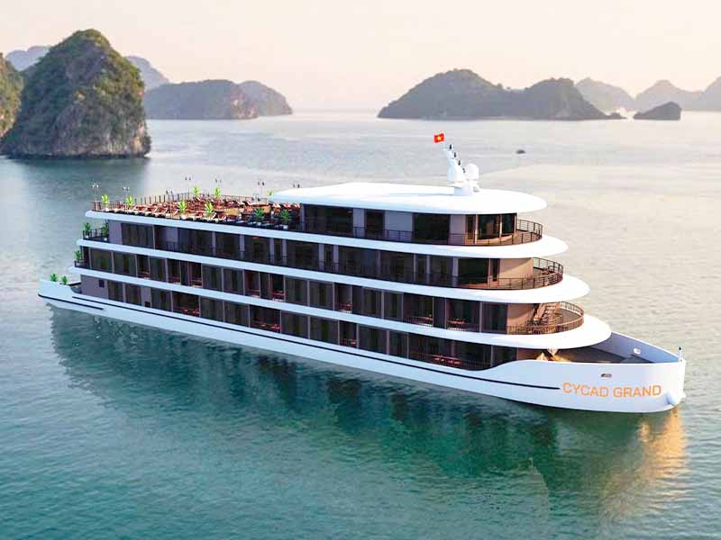 Cycad Grand Cruise - Soft Opening - 2 Days 1 Night - Bai Tu Long Bay