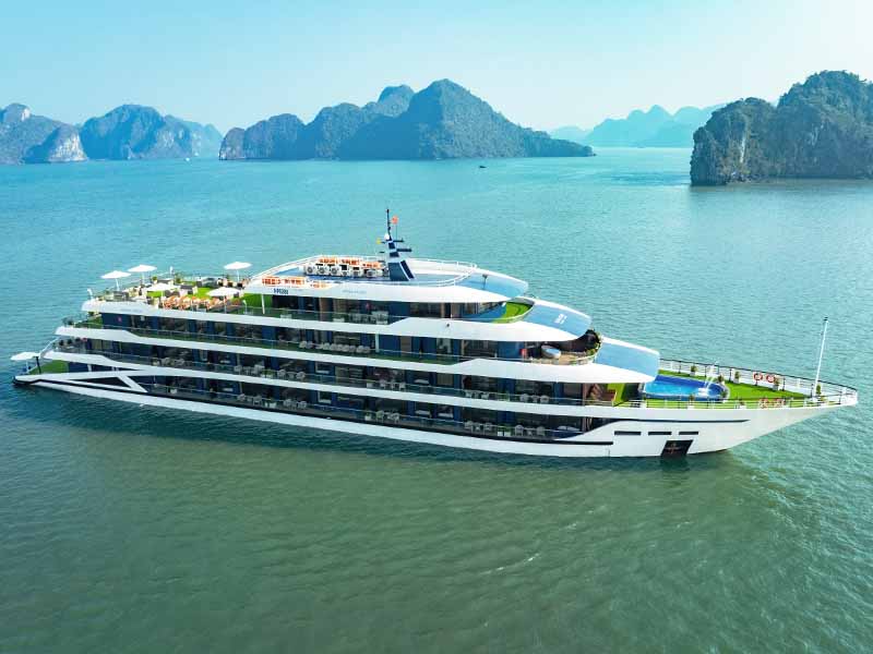 Doria Cruise - A Luxurious 5-Star Journey - 2 Days 1 Night - Halong Bay & Lanha Bay