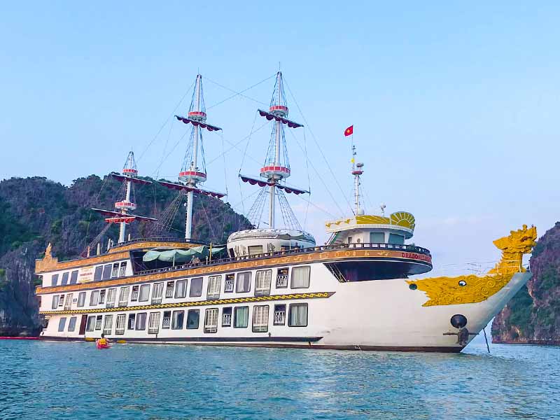 Dragon Legend Cruise - Discover the Untouched Beauty of Bai Tu Long Bay - 2 Days 1 Night - Halong Bay & Bai Tu Long Bay