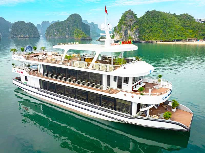 Hercules Grand Cruise - A 5-Star Luxury Day Journey - Ha Long Bay