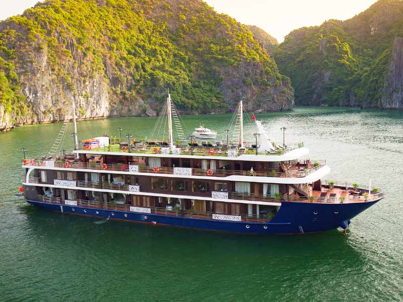 La Pandora Cruise - Experience Unmatched Elegance Aboard - 2 Days 1 Night - Halong Bay