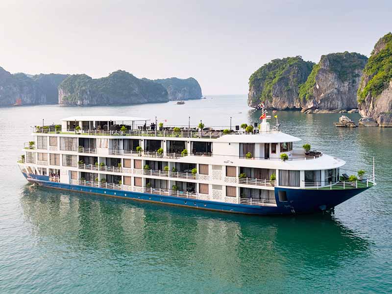Mon Cheri Cruise - A Luxurious Fusion of European Elegance & Vietnamese Charm - 2 Days 1 Night - Halong Bay & Lanha Bay