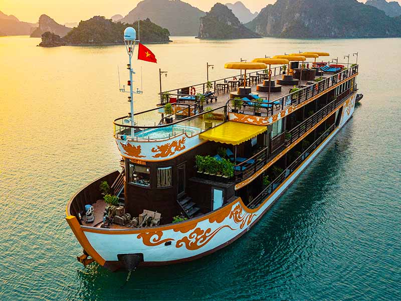 Nostalgia Cruises - Step Back in Time - 2 Days 1 Night - Lan Ha Bay & Cat Ba Island