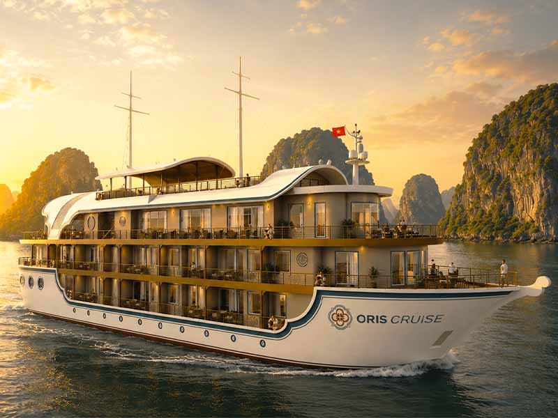 Oris Cruise - Premium Boutique Experience - 2 Days 1 Night - Halong Bay & Lan Ha Bay