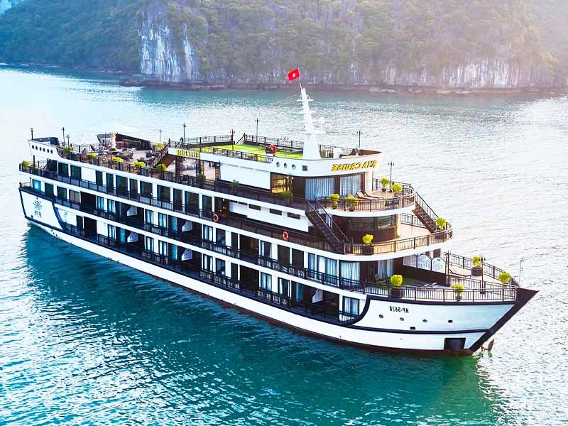 Rita Cruise - A 5-Star Experience Awaits - 2 Days 1 Night - Halong Bay