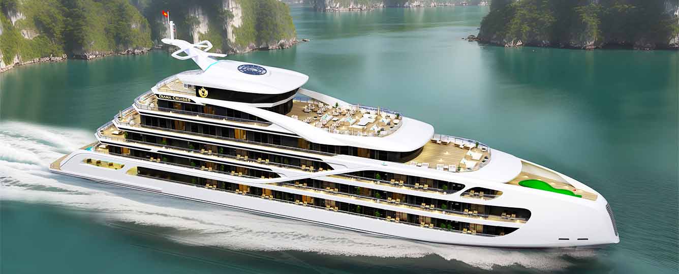 Diana Cruise - Grand 6-Star Opening - 2 Days 1 Night - Lan Ha Bay