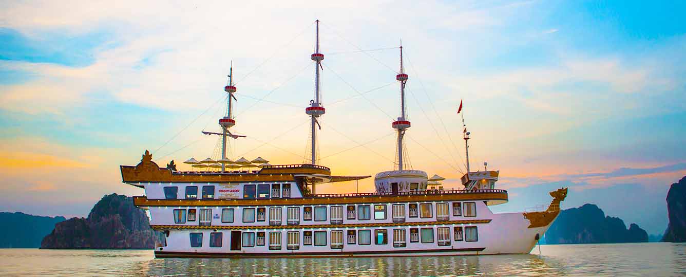 Dragon Legend Cruise - Discover the Untouched Beauty of Bai Tu Long Bay - 2 Days 1 Night - Halong Bay & Bai Tu Long Bay