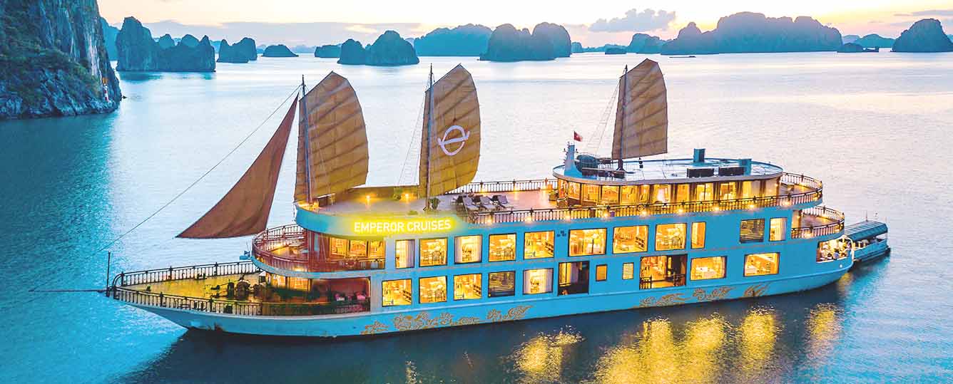 Emperor Cruises - The Pinnacle of All-Inclusive Luxury - 2 Days 1 Night - Halong Bay