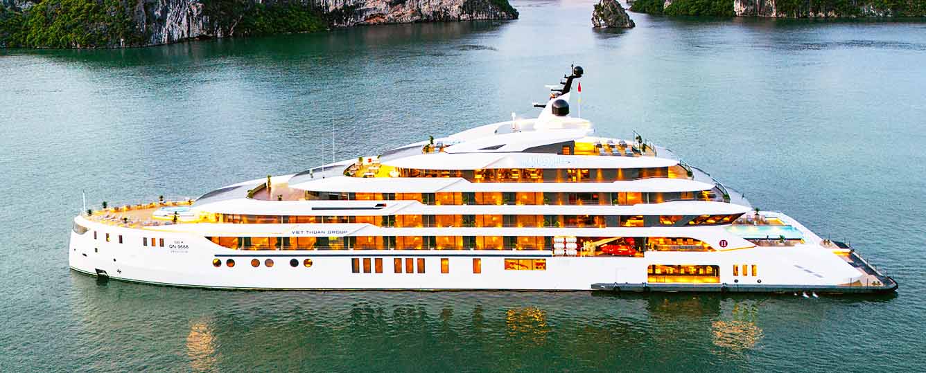 Grand Pioneers - Vietnam’s Premier Eco-Luxury Cruise - 3 Days 2 Nights - Halong Bay