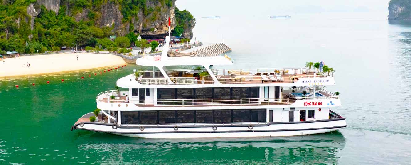 Hercules Grand Cruise - A 5-Star Luxury Day Journey - Ha Long Bay