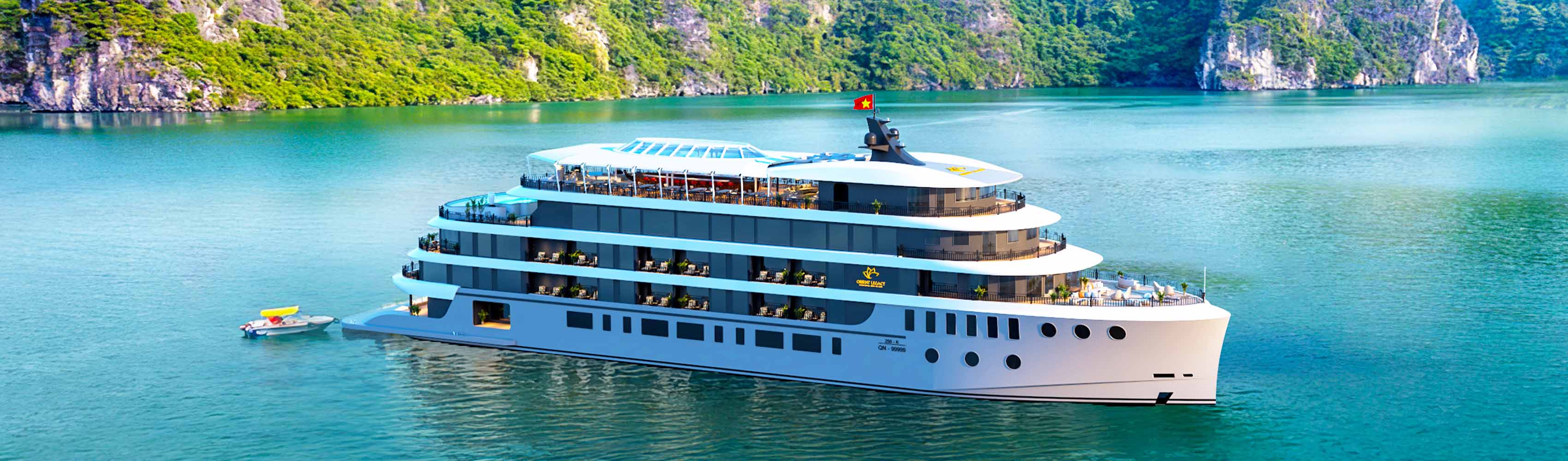 Orient Legacy Cruise - A New Icon Of Sustainable Luxury - 2 Days 1 Night - Lan Ha Bay