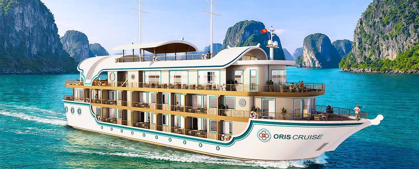 Oris Cruise - Premium Boutique Experience - 2 Days 1 Night - Halong Bay & Lan Ha Bay