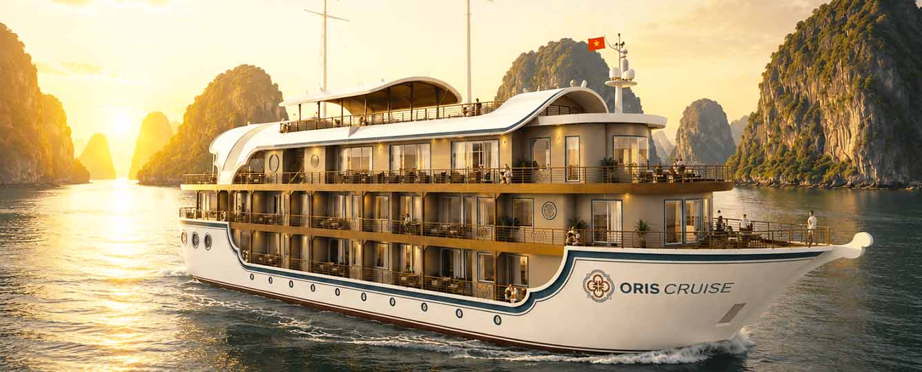 Oris Cruise - Premium Boutique Getaway - 3 Days 2 Nights - Halong Bay & Lan Ha Bay