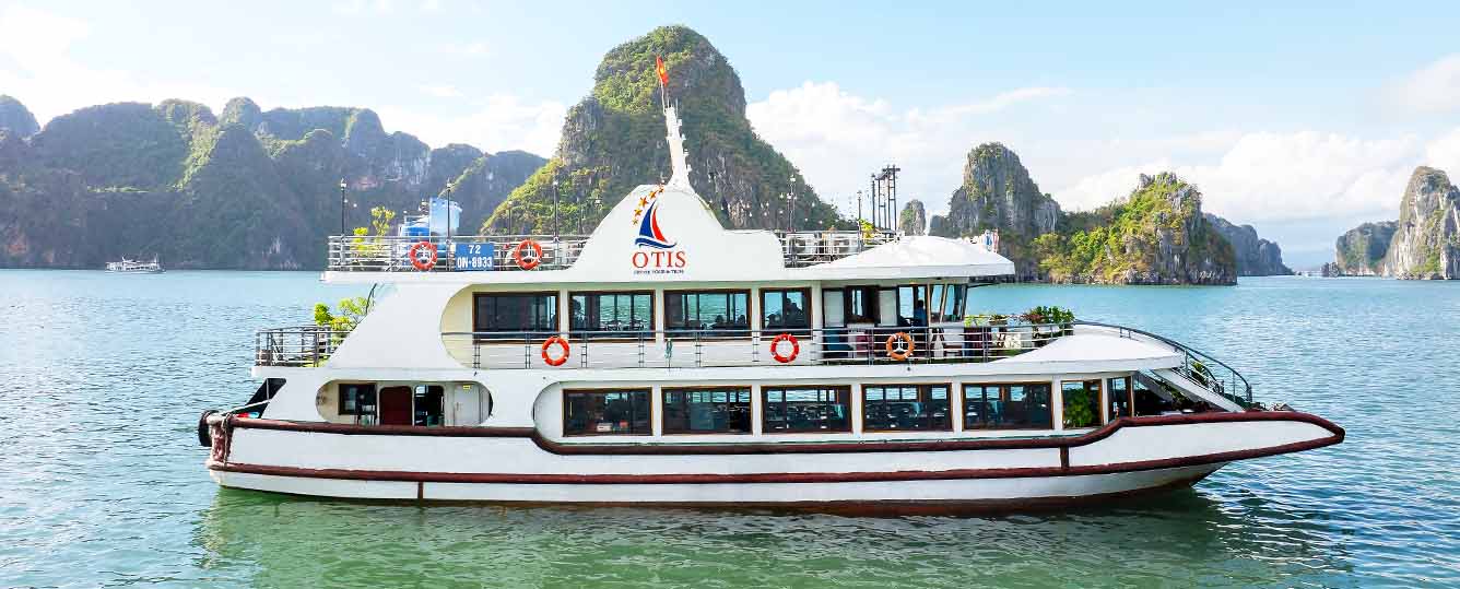 Otis Cruise - A Full-Day Journey Through the Wonders of Halong Bay