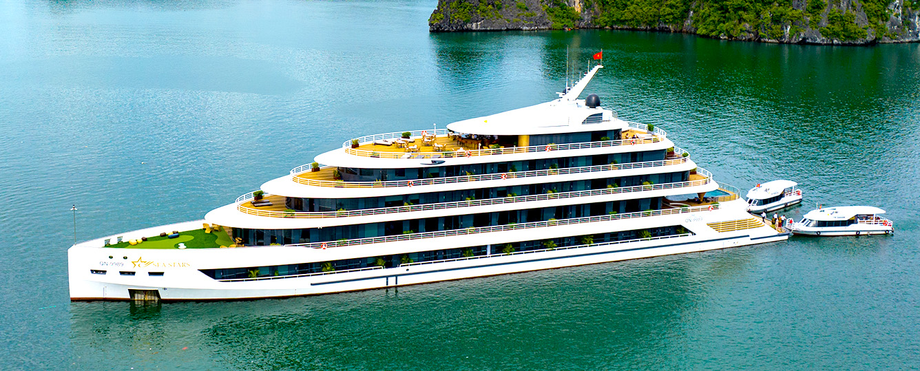 Sea Stars Cruise - A Masterpiece on the Heritage Bay - 2 Days 1 Night - Halong Bay