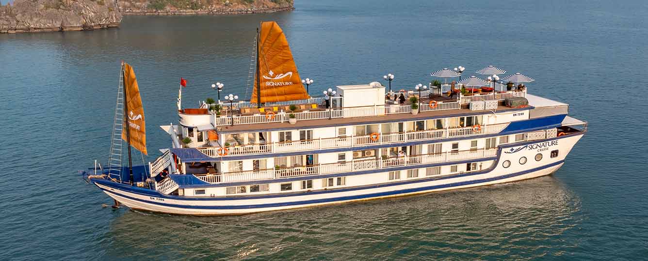Signature Cruise - The Ultimate Luxury Experience - 2 Days 1 Night - Bai Tu Long Bay